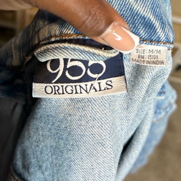 Vintage 90s Men's 955 Originals Denim Jacket Jean Jacket Size Medium - Picture 13 of 13